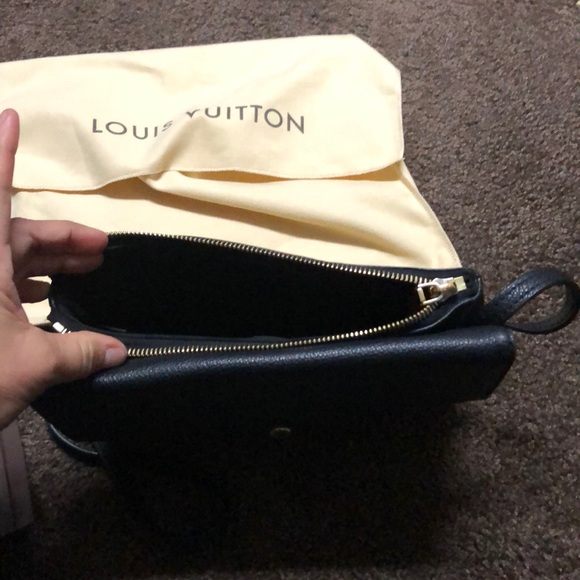 Authentic Louis Vuitton Twice MNG EMP NOIR - Picture 2 of 8